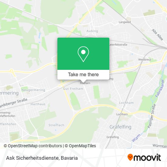 Ask Sicherheitsdienste map