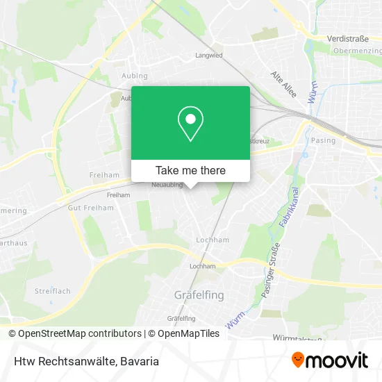Карта Htw Rechtsanwälte