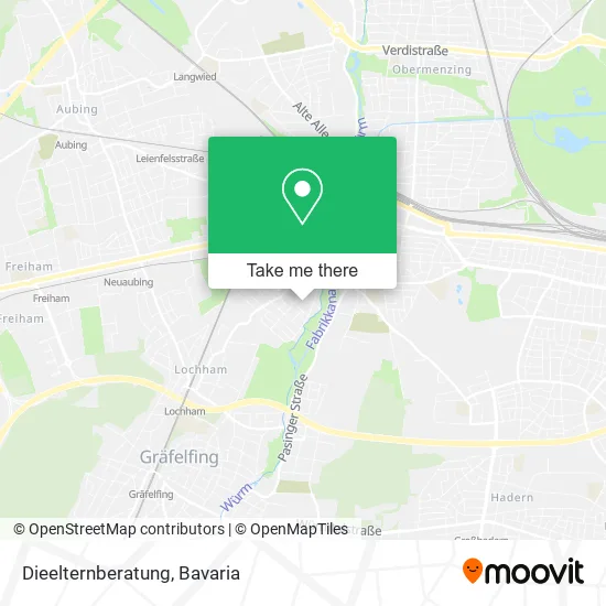 Карта Dieelternberatung