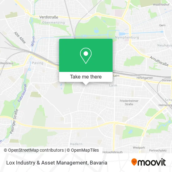 Карта Lox Industry & Asset Management