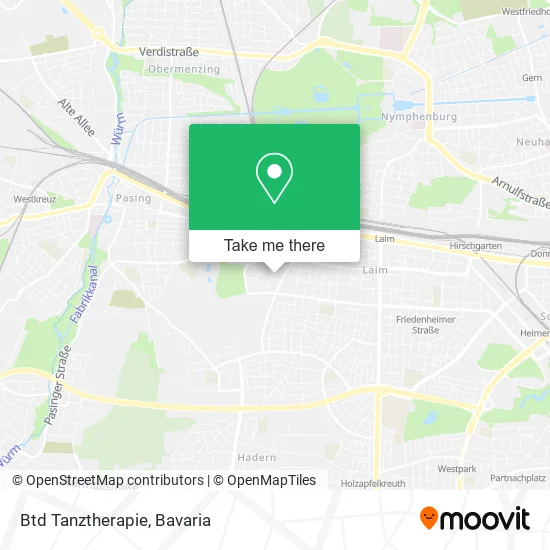 Карта Btd Tanztherapie