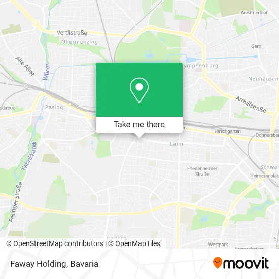 Карта Faway Holding