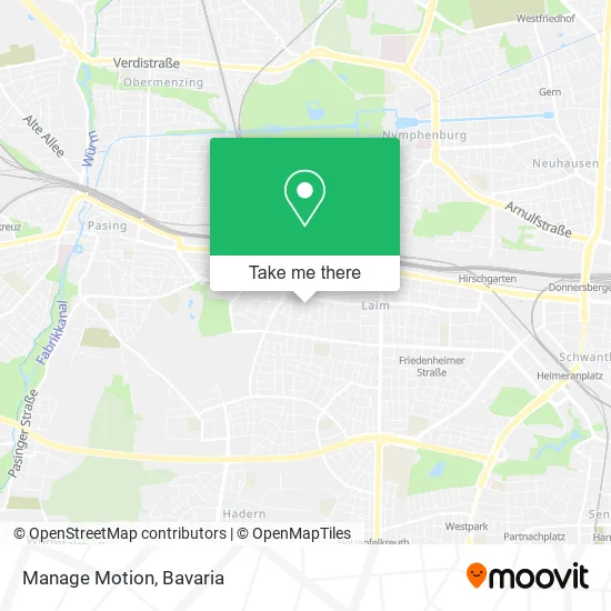 Карта Manage Motion