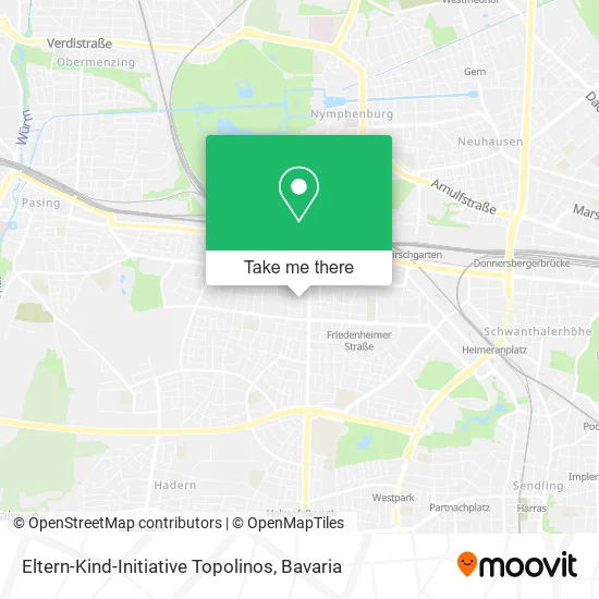 Карта Eltern-Kind-Initiative Topolinos