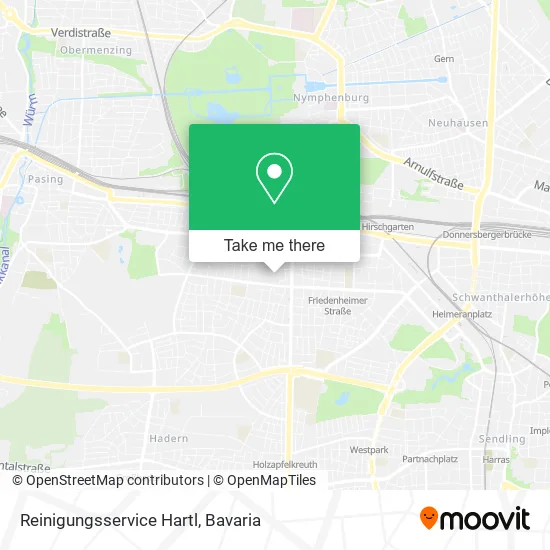 Карта Reinigungsservice Hartl
