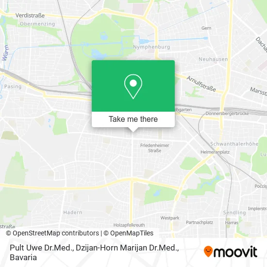 Карта Pult Uwe Dr.Med., Dzijan-Horn Marijan Dr.Med.