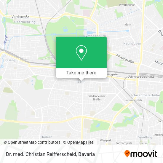 Dr. med. Christian Reifferscheid map