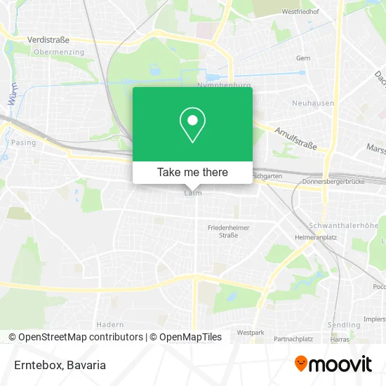 Карта Erntebox