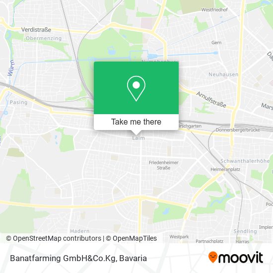 Banatfarming GmbH&Co.Kg map