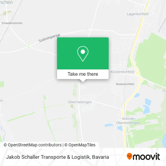 Карта Jakob Schaller Transporte & Logistik