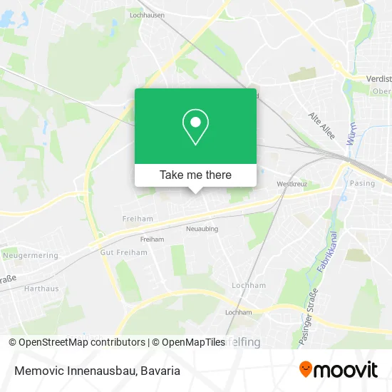 Карта Memovic Innenausbau