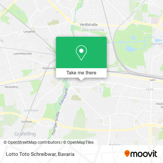 Карта Lotto Toto Schreibwar