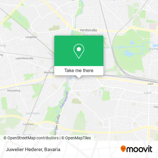 Карта Juwelier Hederer