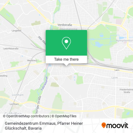 Gemeindezentrum Emmaus, Pfarrer Heiner Glückschalt map