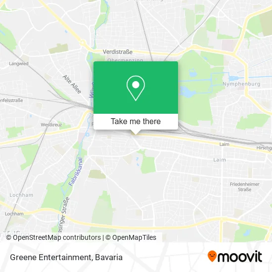 Карта Greene Entertainment