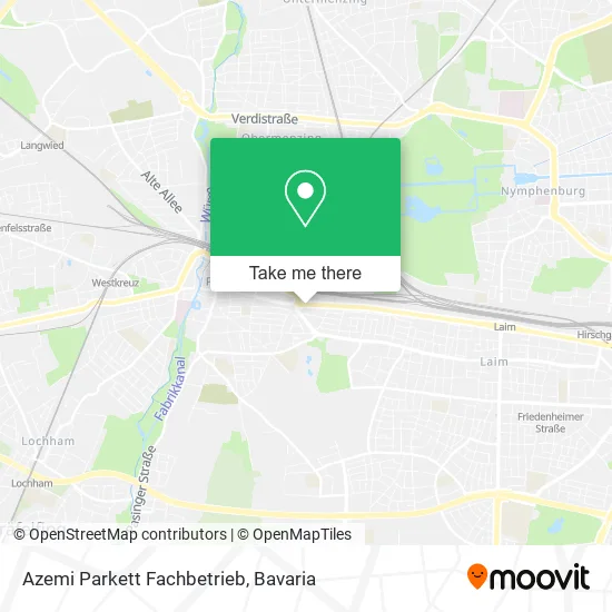 Карта Azemi Parkett Fachbetrieb
