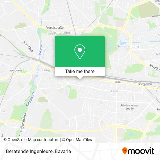 Карта Beratende Ingenieure