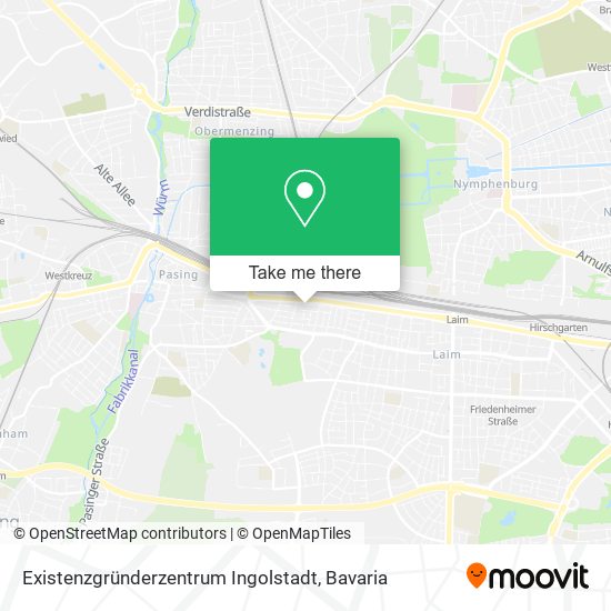 Карта Existenzgründerzentrum Ingolstadt