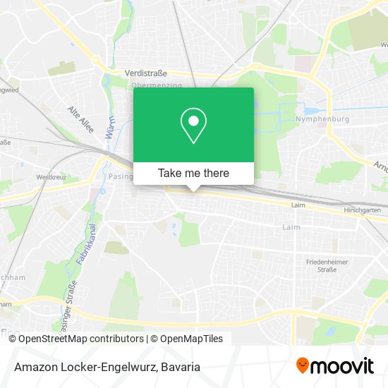 Amazon Locker-Engelwurz map