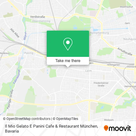Il Mio Gelato E Panini Cafe & Restaurant München map