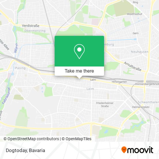 Dogtoday map