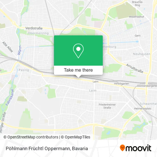 Карта Pöhlmann Früchtl Oppermann