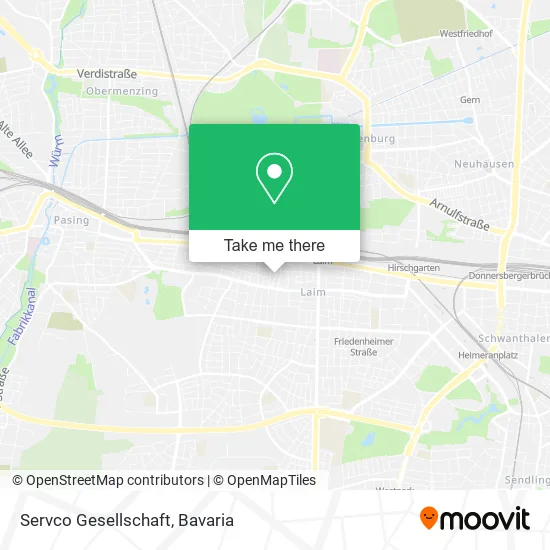 Карта Servco Gesellschaft