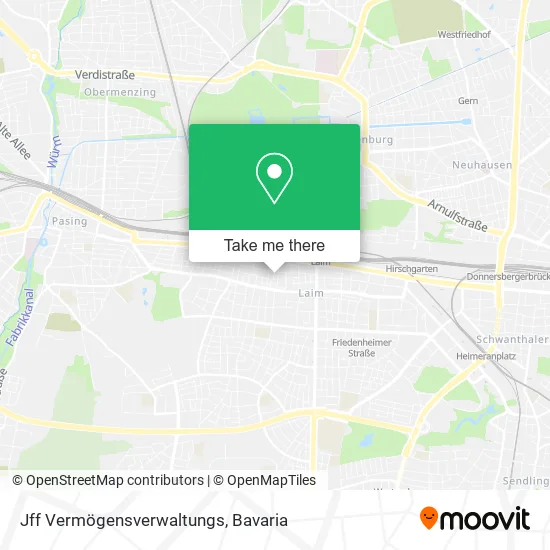 Карта Jff Vermögensverwaltungs