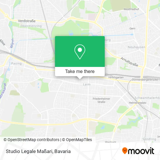 Карта Studio Legale Maßari