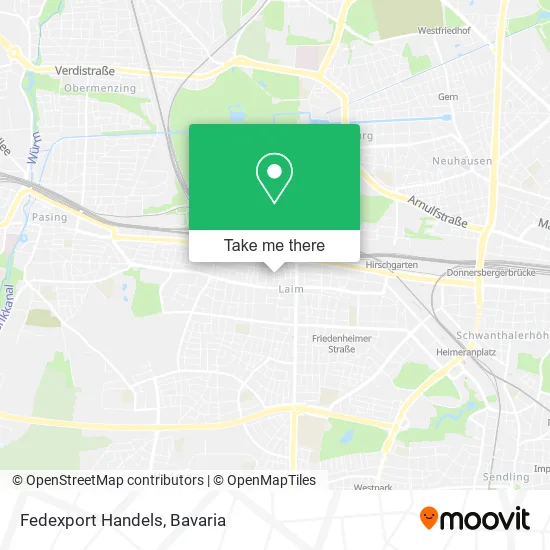 Карта Fedexport Handels