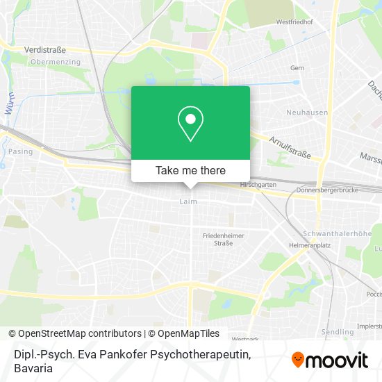 Dipl.-Psych. Eva Pankofer Psychotherapeutin map