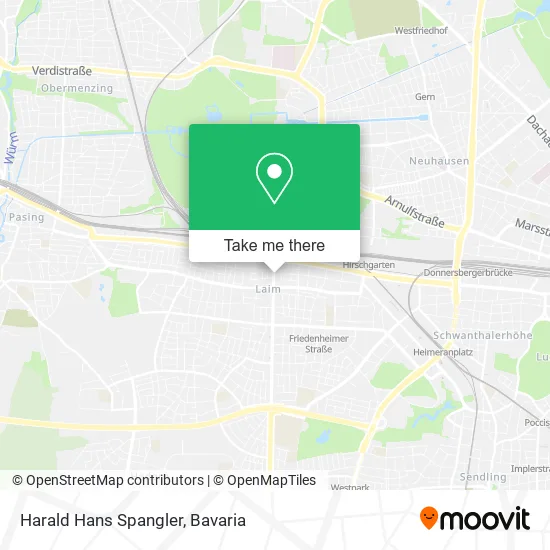 Карта Harald Hans Spangler