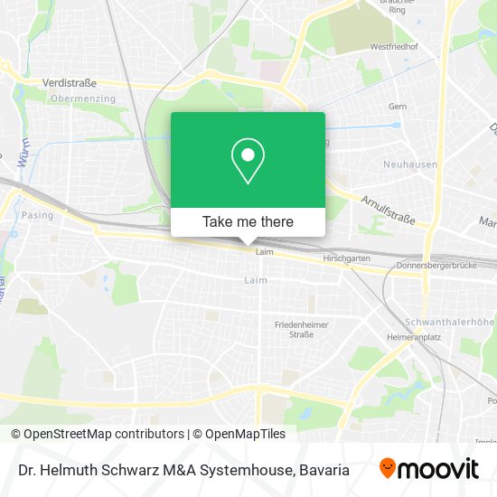 Dr. Helmuth Schwarz M&A Systemhouse map