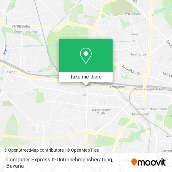 Карта Computer Express It-Unternehmensberatung