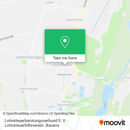 Lohnsteuerberatungsverbund E. V. -Lohnsteuerhilfeverein- map