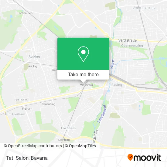 Tati Salon map