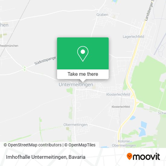 Imhofhalle Untermeitingen map