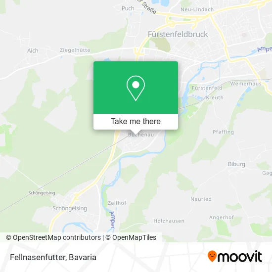 Карта Fellnasenfutter