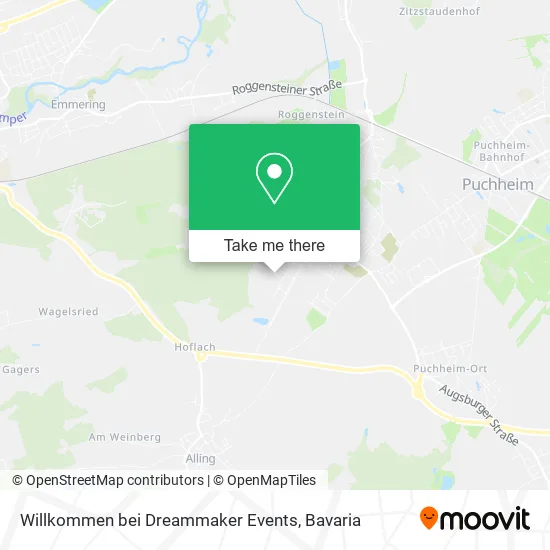 Карта Willkommen bei Dreammaker Events