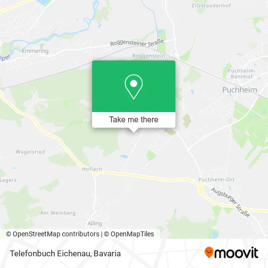 Карта Telefonbuch Eichenau