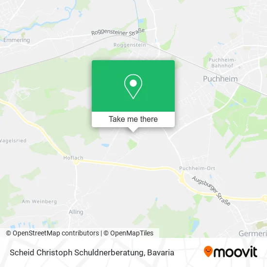 Карта Scheid Christoph Schuldnerberatung