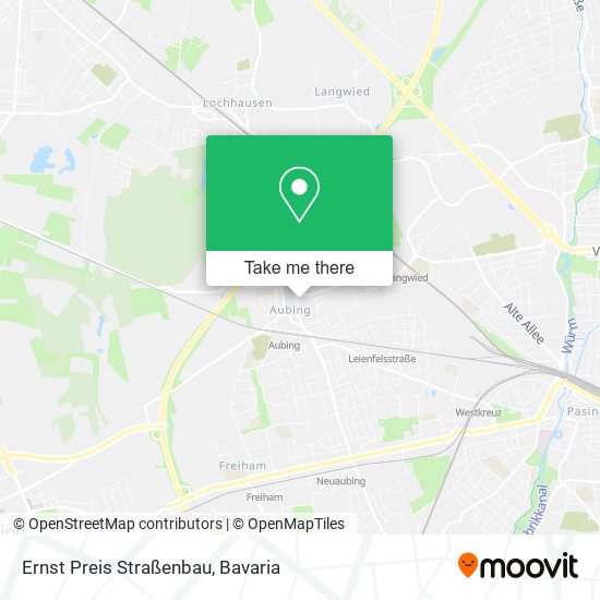 Ernst Preis Straßenbau map