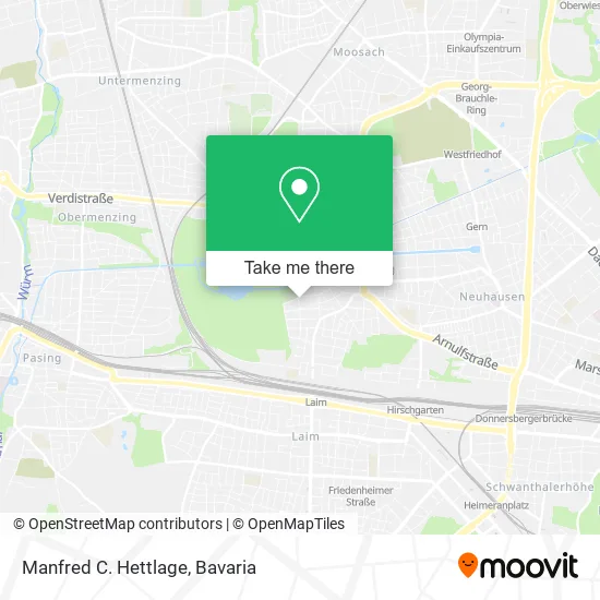 Карта Manfred C. Hettlage