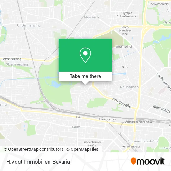 Карта H.Vogt Immobilien