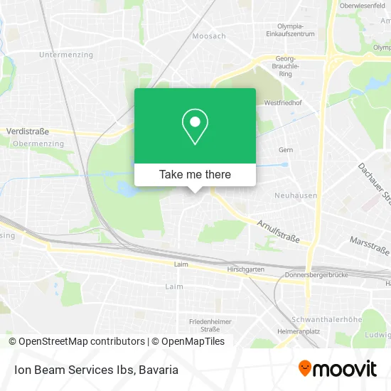 Карта Ion Beam Services Ibs