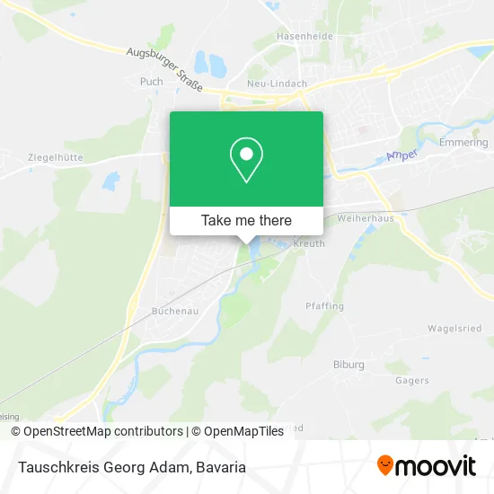 Карта Tauschkreis Georg Adam