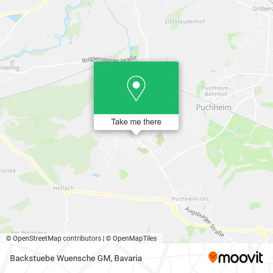 Карта Backstuebe Wuensche GM