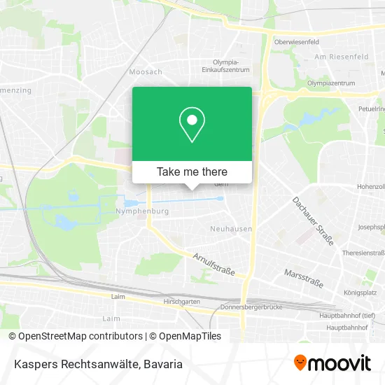 Карта Kaspers Rechtsanwälte