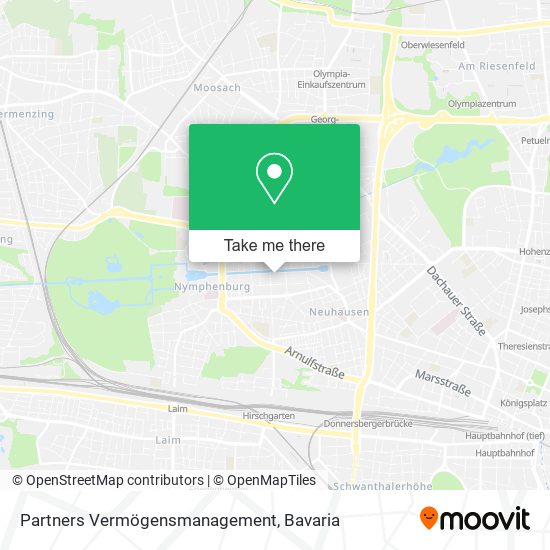 Partners Vermögensmanagement map