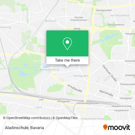 Карта Aladinschule